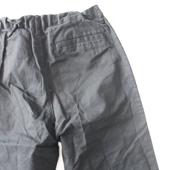 Old Navy Boys Skinny Pants with Built-In Flex Size 18 - Black Adjustable Waist - Picture 4 of 5